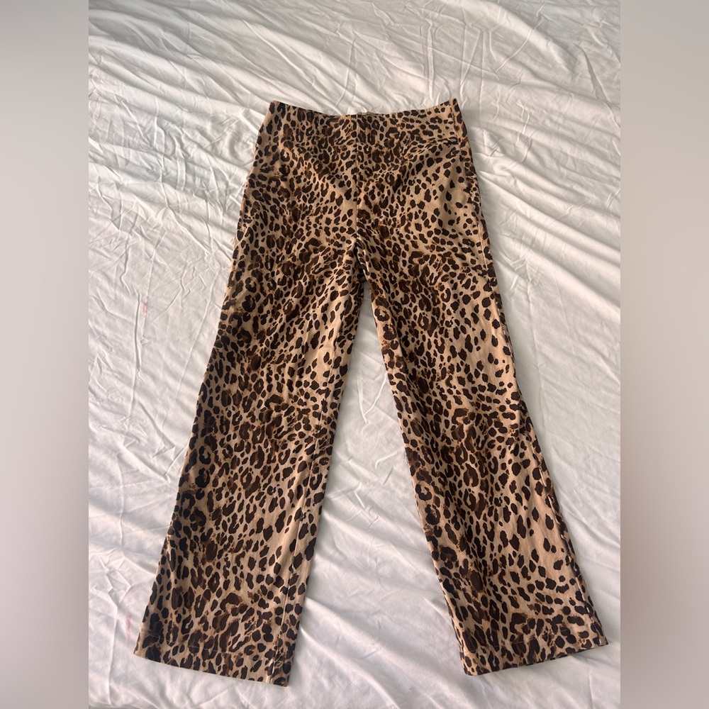 Reformation Animal Print Trousers - Picture 5 of 6